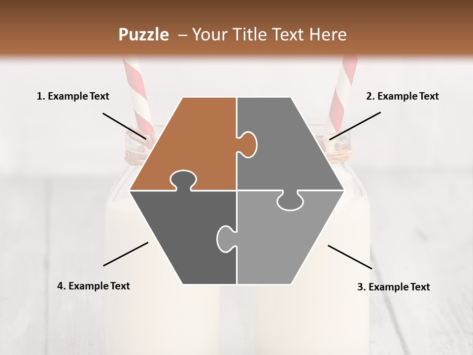 Pink Milk Cute PowerPoint Template