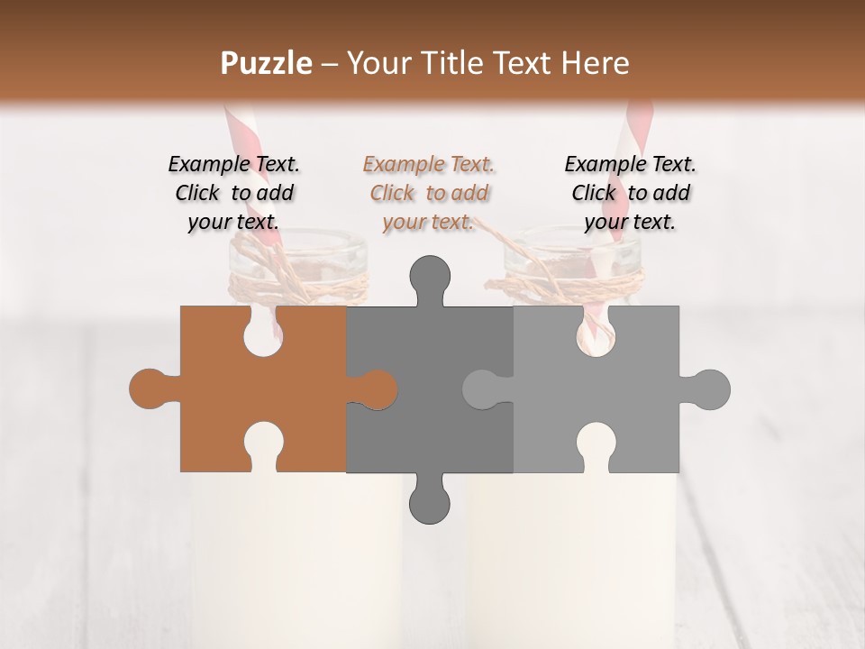 Pink Milk Cute PowerPoint Template