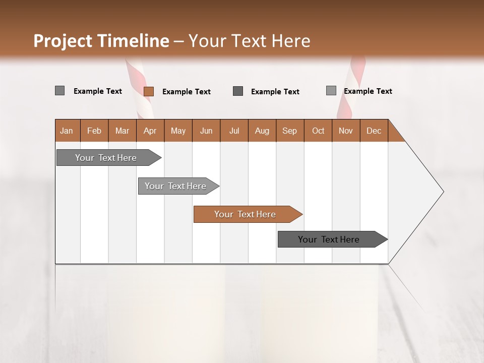 Pink Milk Cute PowerPoint Template