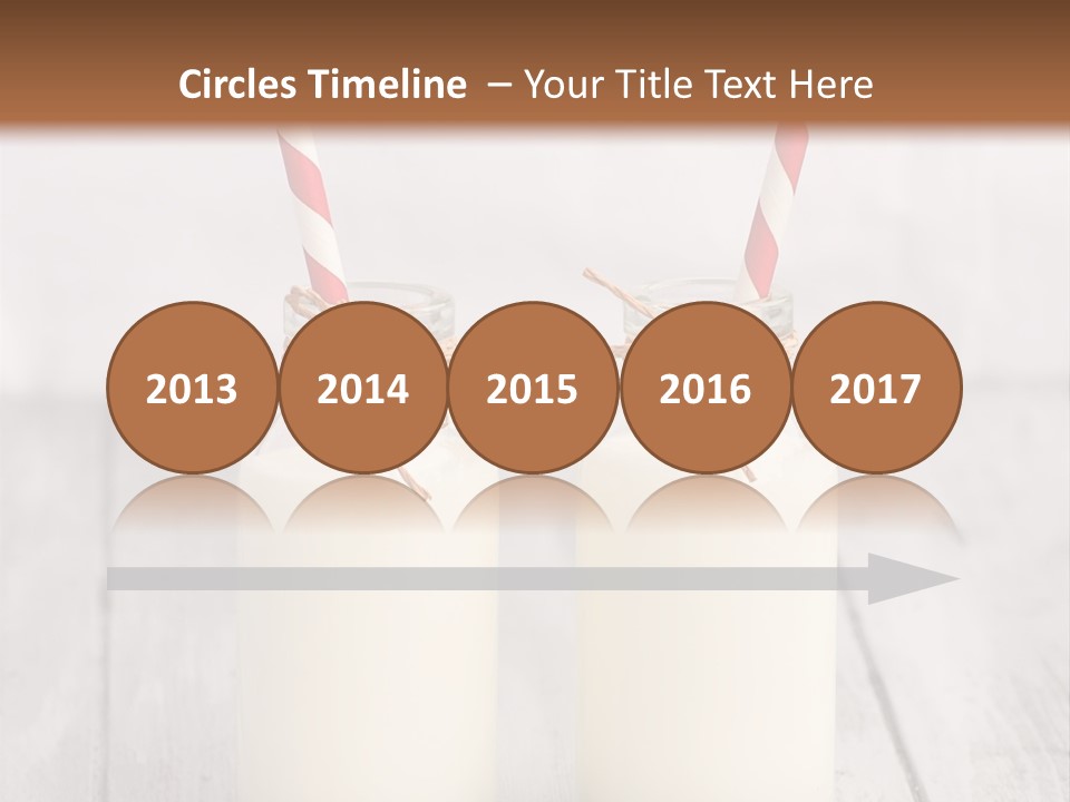 Pink Milk Cute PowerPoint Template