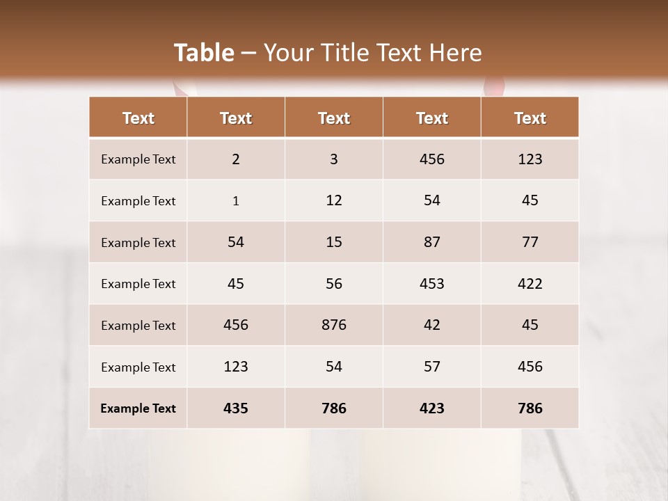 Pink Milk Cute PowerPoint Template