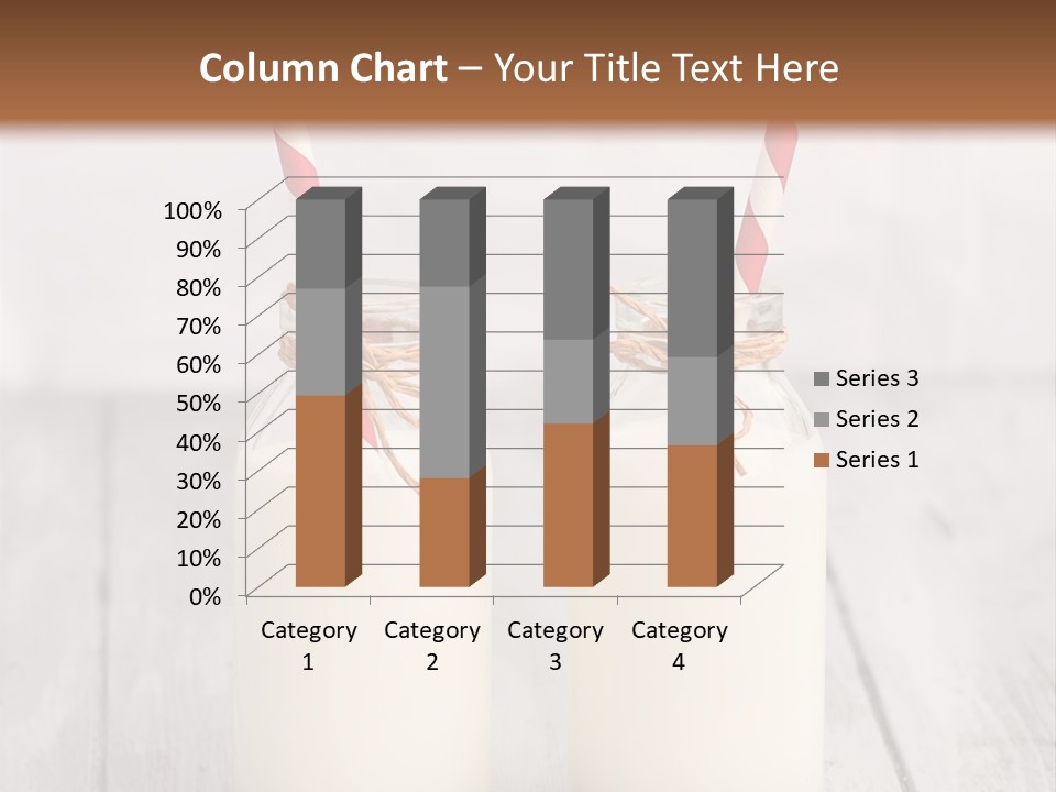 Pink Milk Cute PowerPoint Template