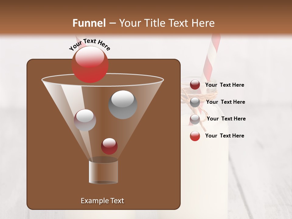 Pink Milk Cute PowerPoint Template