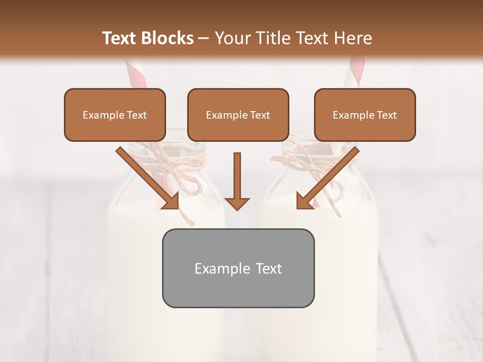 Pink Milk Cute PowerPoint Template