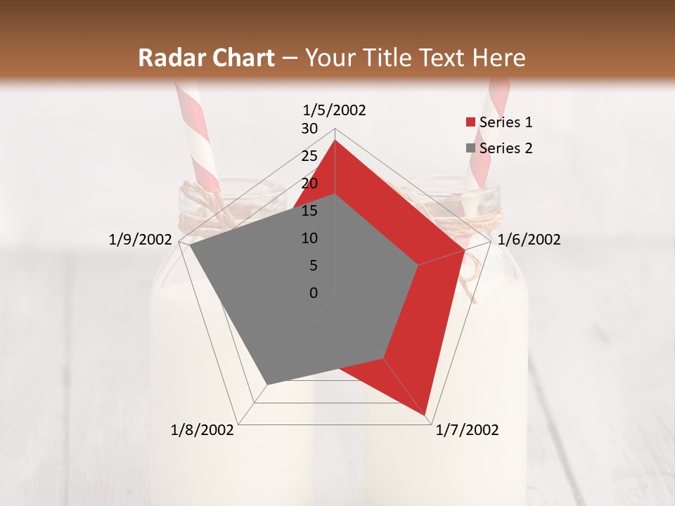 Pink Milk Cute PowerPoint Template