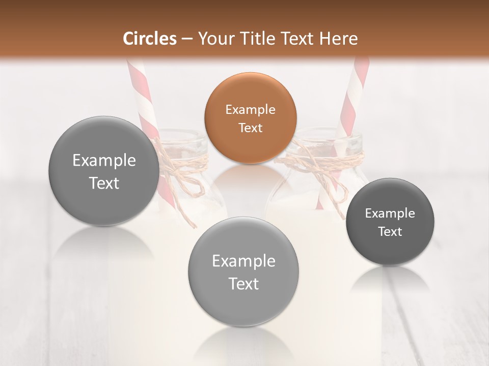 Pink Milk Cute PowerPoint Template