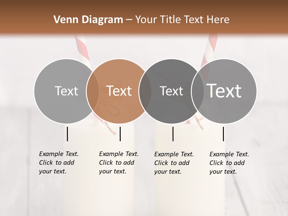 Pink Milk Cute PowerPoint Template