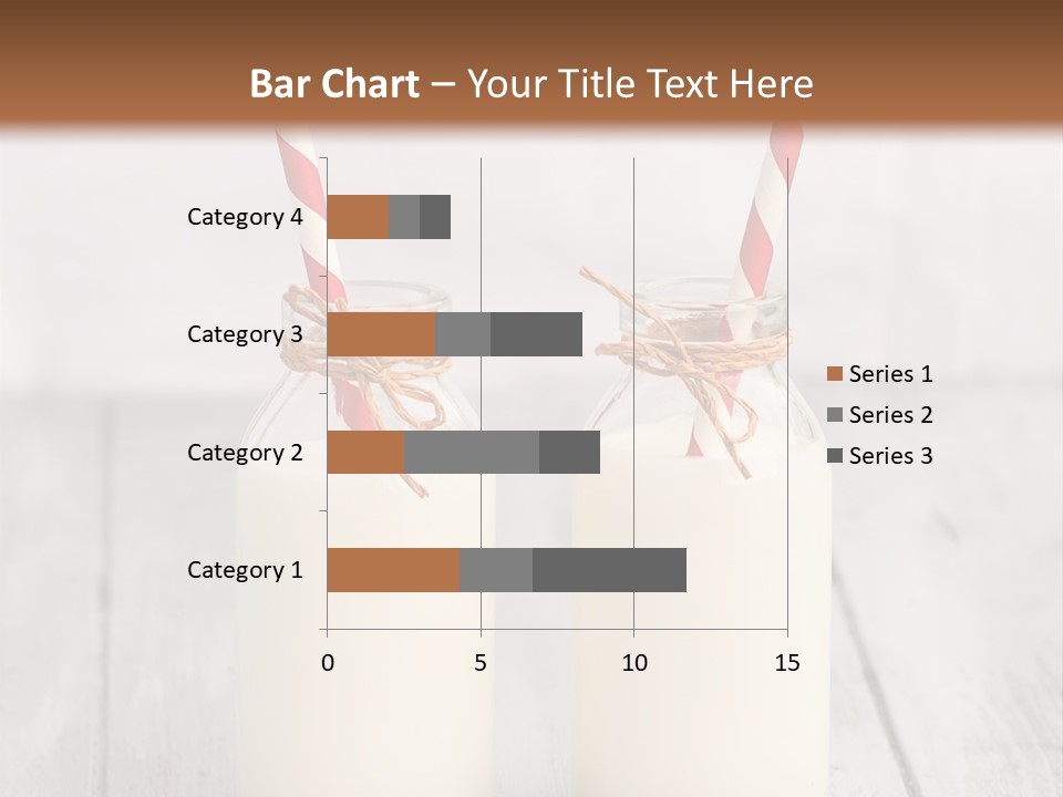 Pink Milk Cute PowerPoint Template