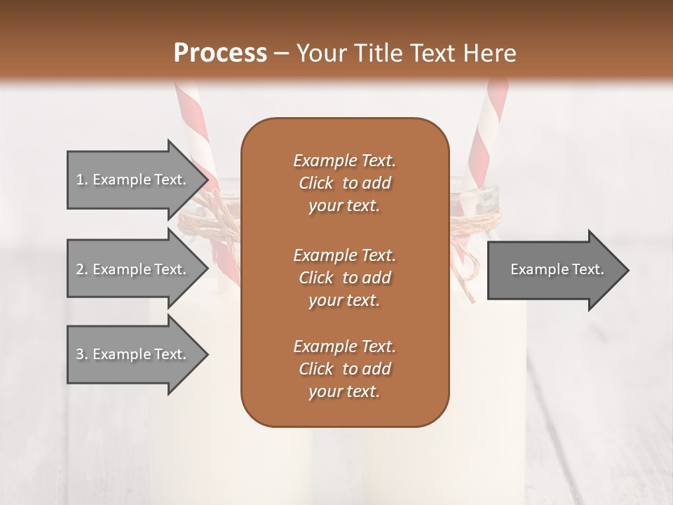 Pink Milk Cute PowerPoint Template