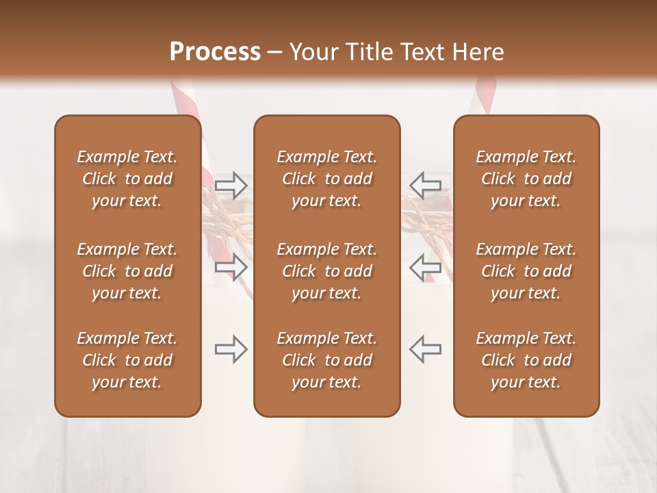 Pink Milk Cute PowerPoint Template
