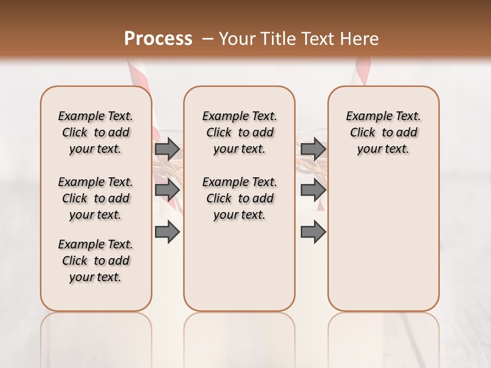 Pink Milk Cute PowerPoint Template