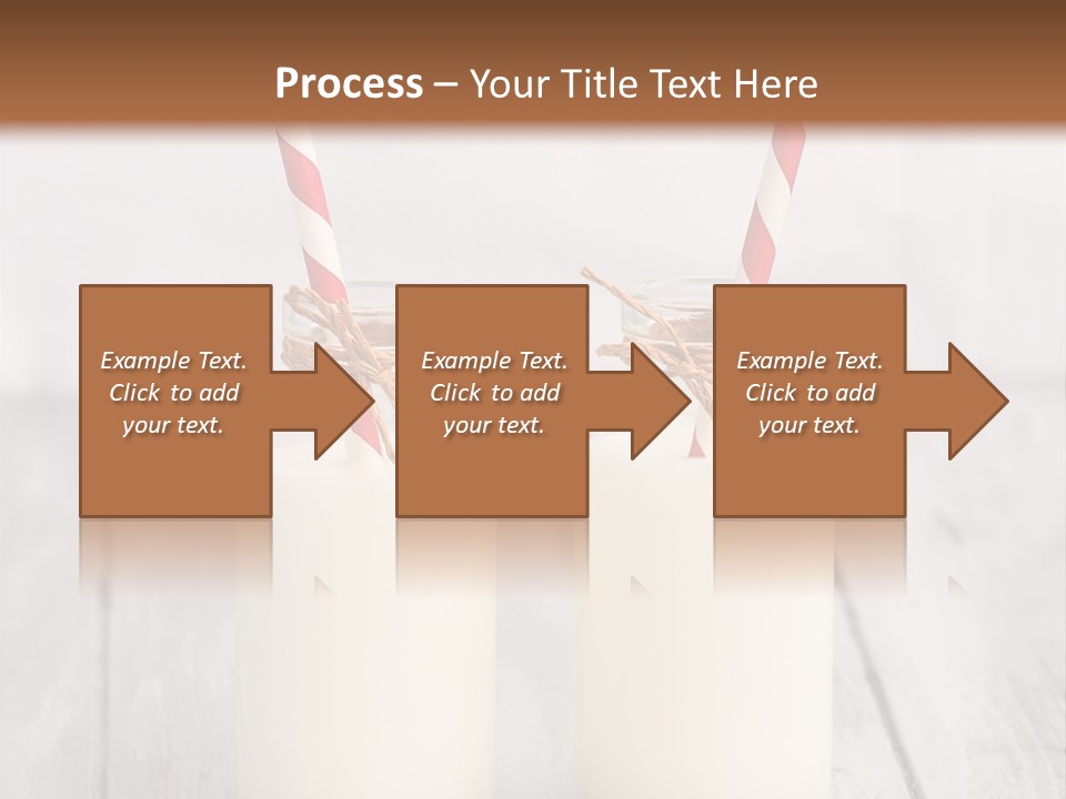 Pink Milk Cute PowerPoint Template