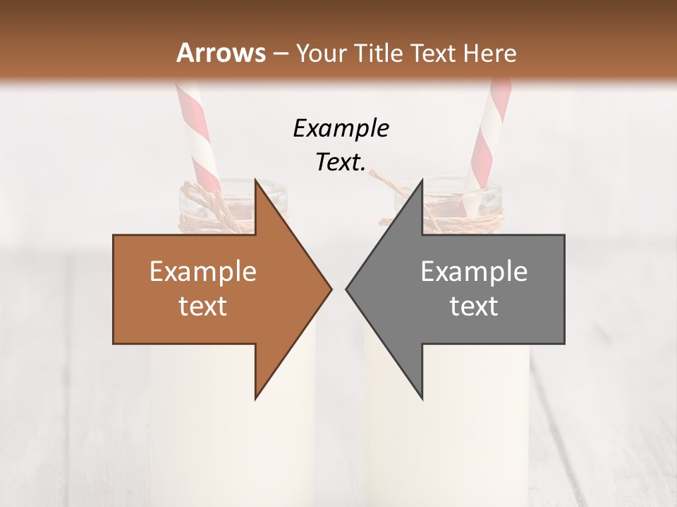 Pink Milk Cute PowerPoint Template