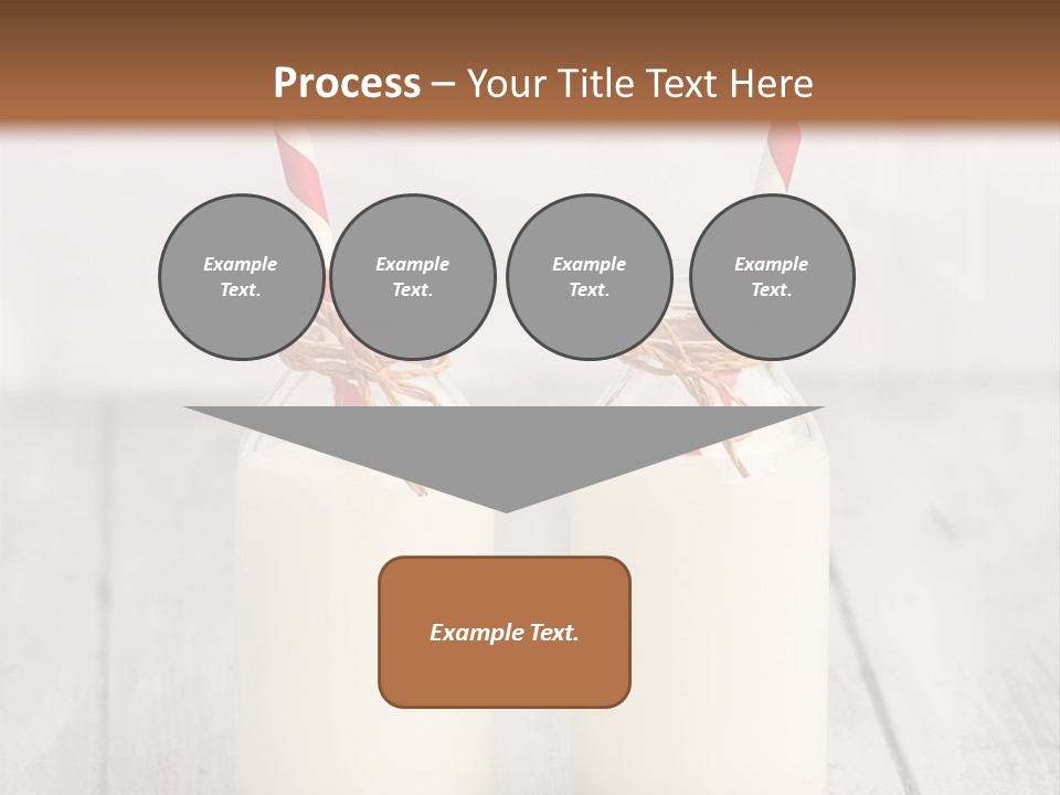 Pink Milk Cute PowerPoint Template