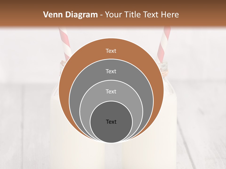 Pink Milk Cute PowerPoint Template