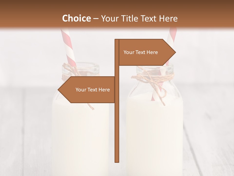 Pink Milk Cute PowerPoint Template