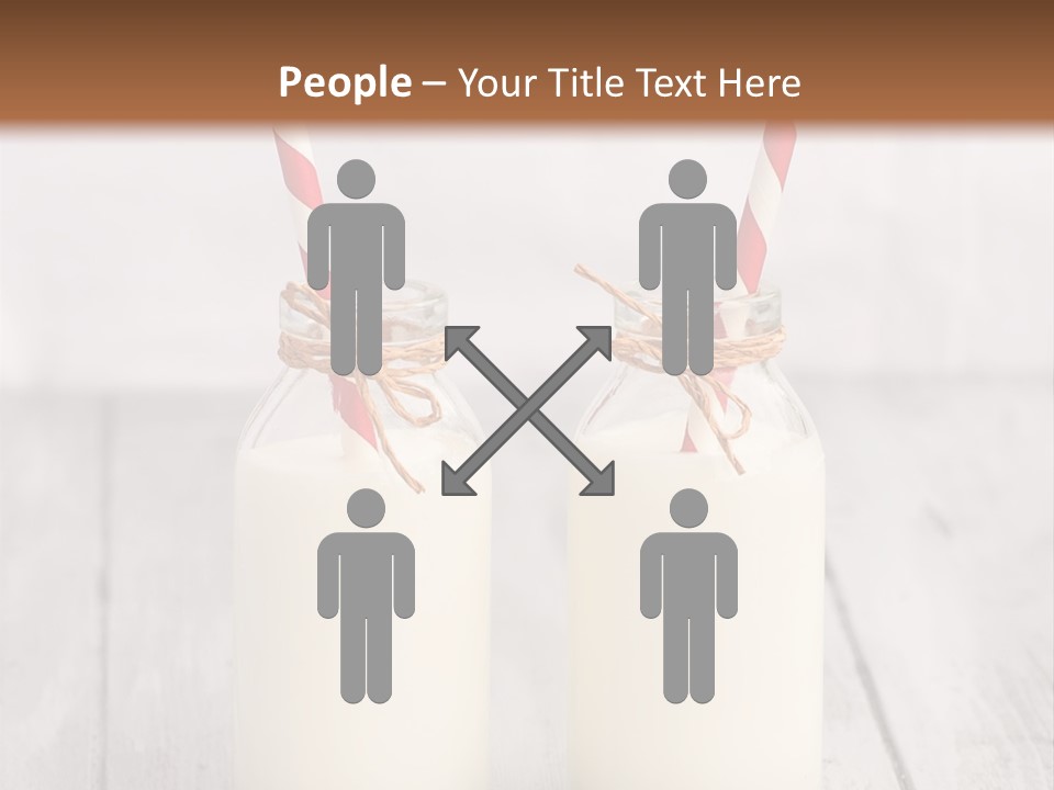 Pink Milk Cute PowerPoint Template