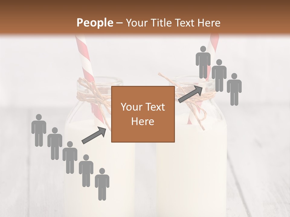 Pink Milk Cute PowerPoint Template