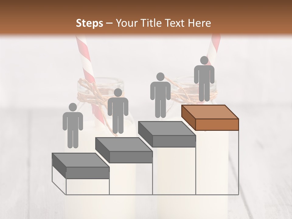 Pink Milk Cute PowerPoint Template