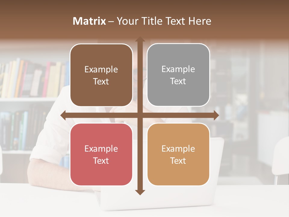 Casual Men Young  PowerPoint Template