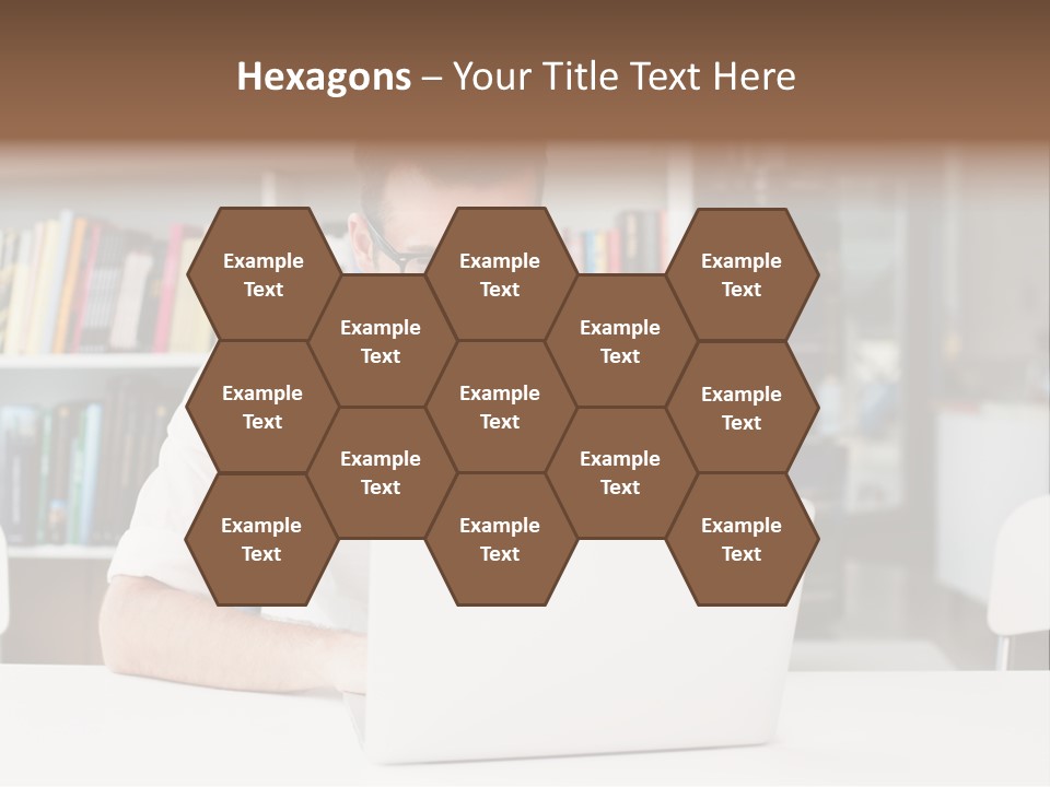 Casual Men Young  PowerPoint Template