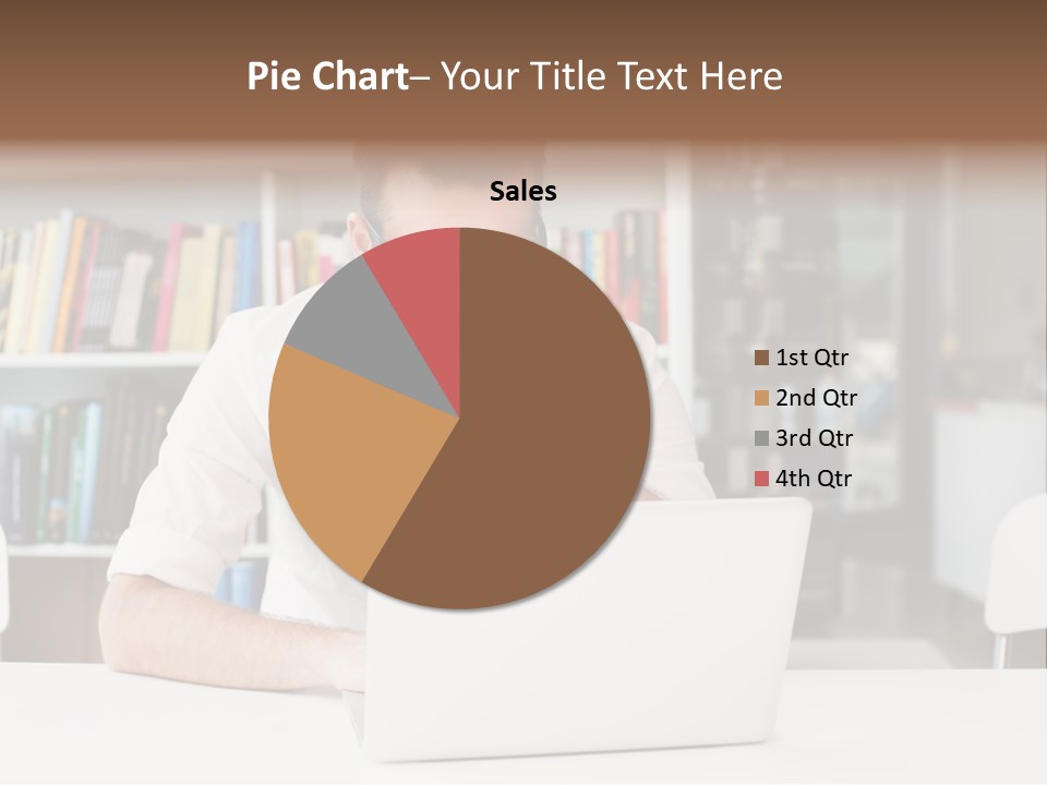 Casual Men Young  PowerPoint Template