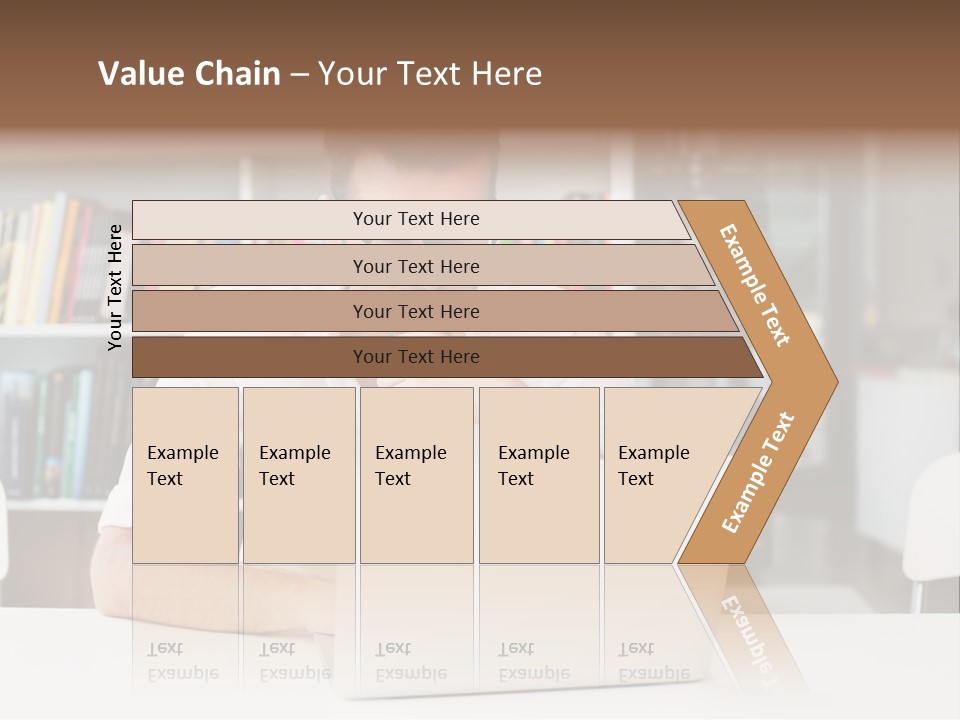 Casual Men Young  PowerPoint Template