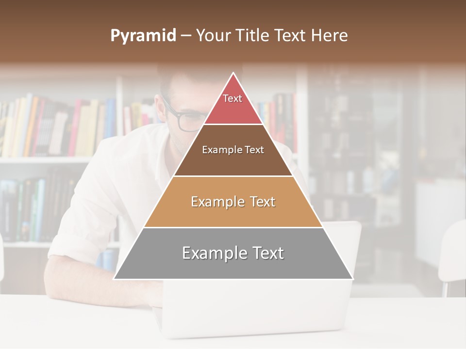 Casual Men Young  PowerPoint Template