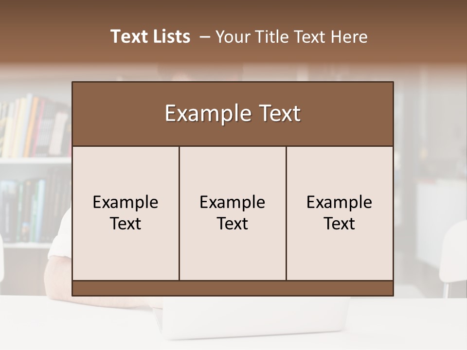 Casual Men Young  PowerPoint Template