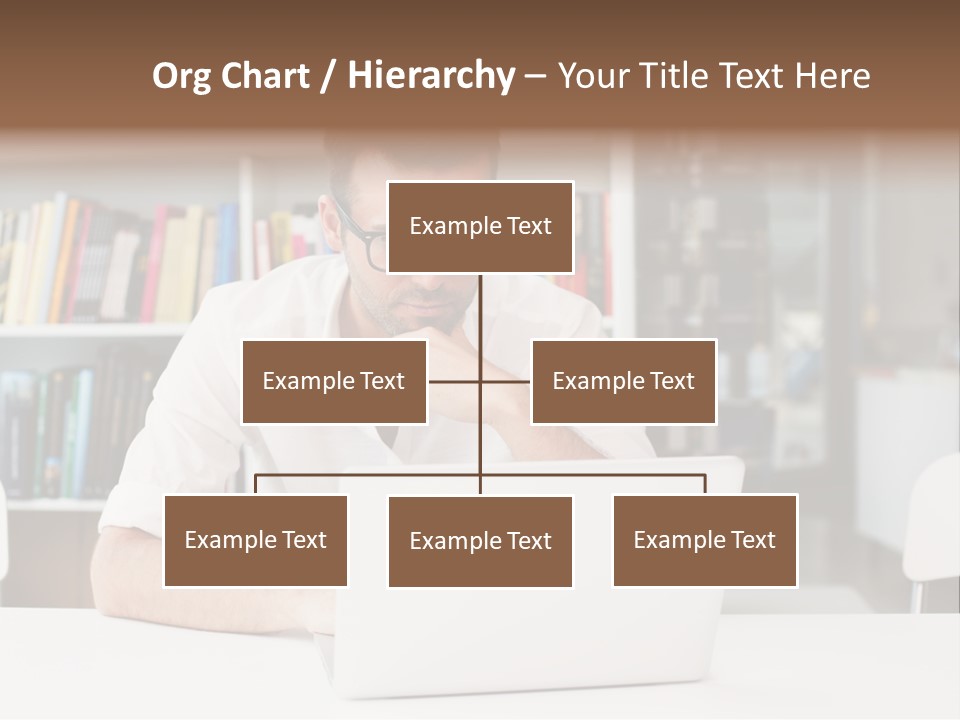 Casual Men Young  PowerPoint Template