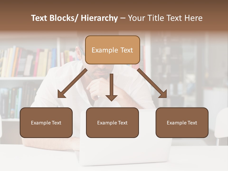 Casual Men Young  PowerPoint Template