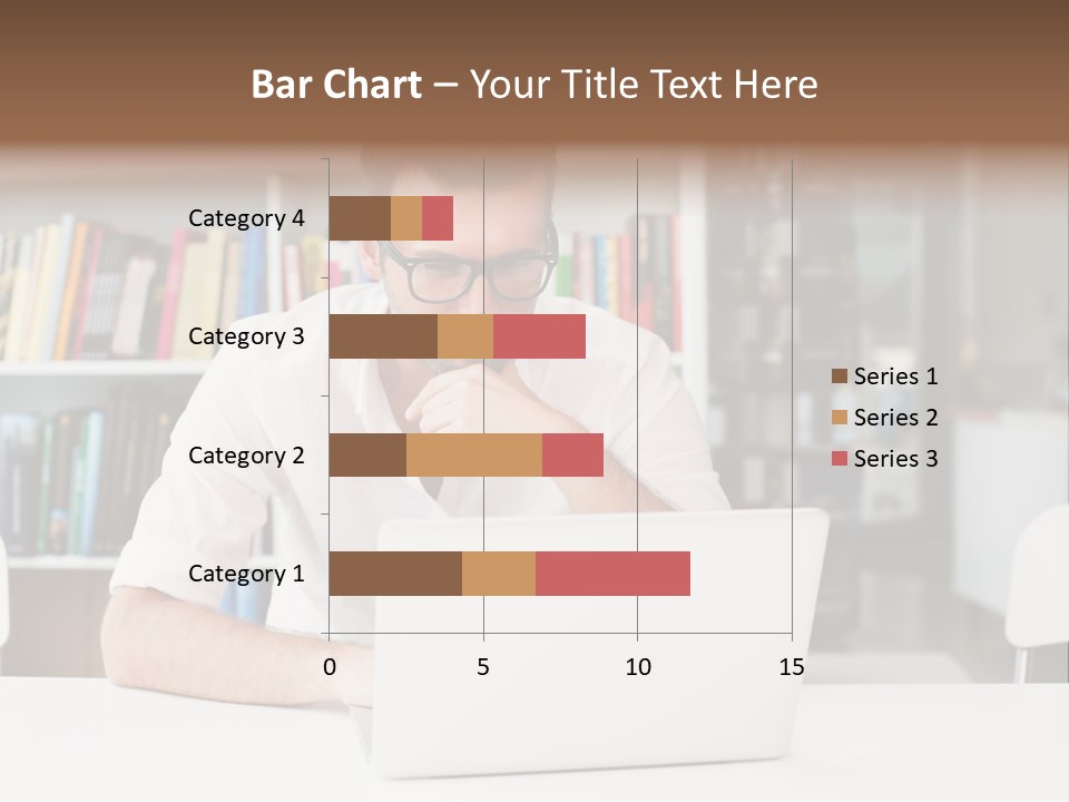Casual Men Young  PowerPoint Template