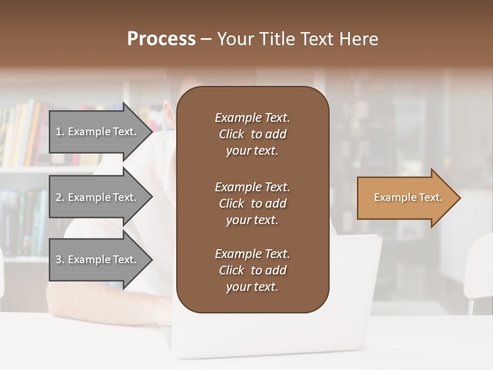 Casual Men Young  PowerPoint Template