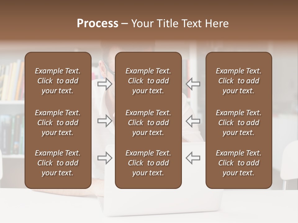 Casual Men Young  PowerPoint Template
