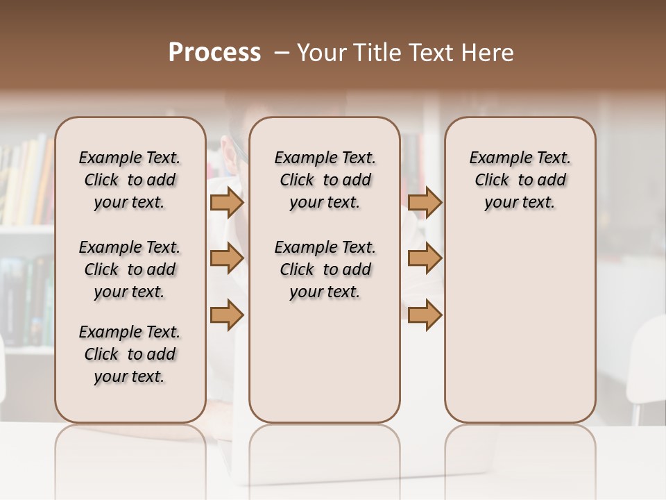 Casual Men Young  PowerPoint Template