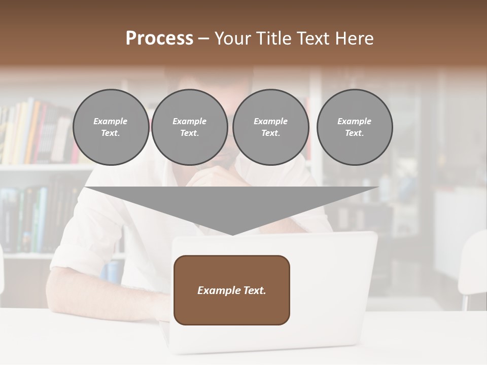 Casual Men Young  PowerPoint Template