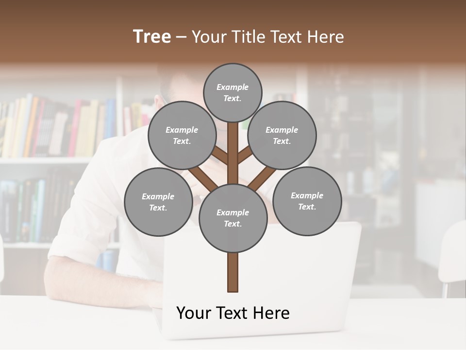 Casual Men Young  PowerPoint Template