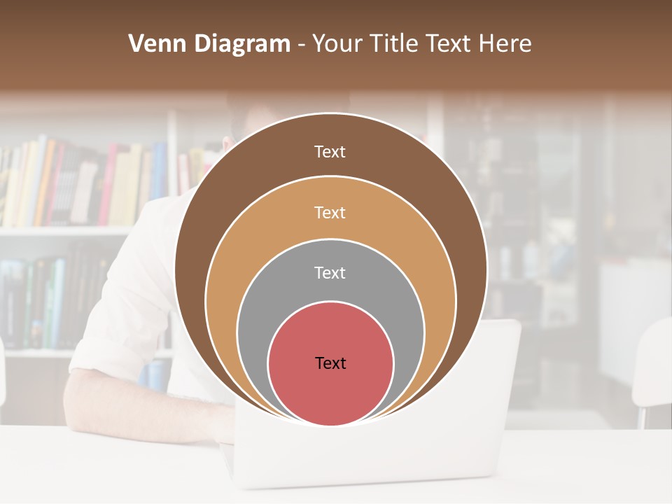 Casual Men Young  PowerPoint Template