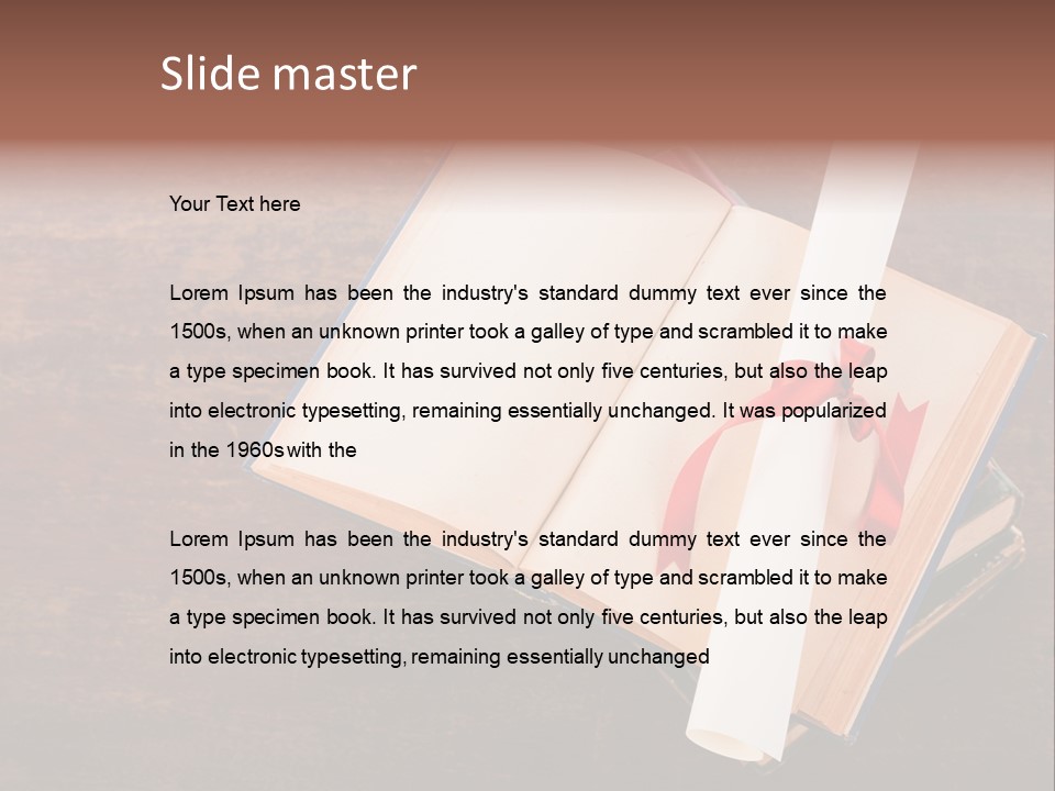 Announcement Phd Degree PowerPoint Template