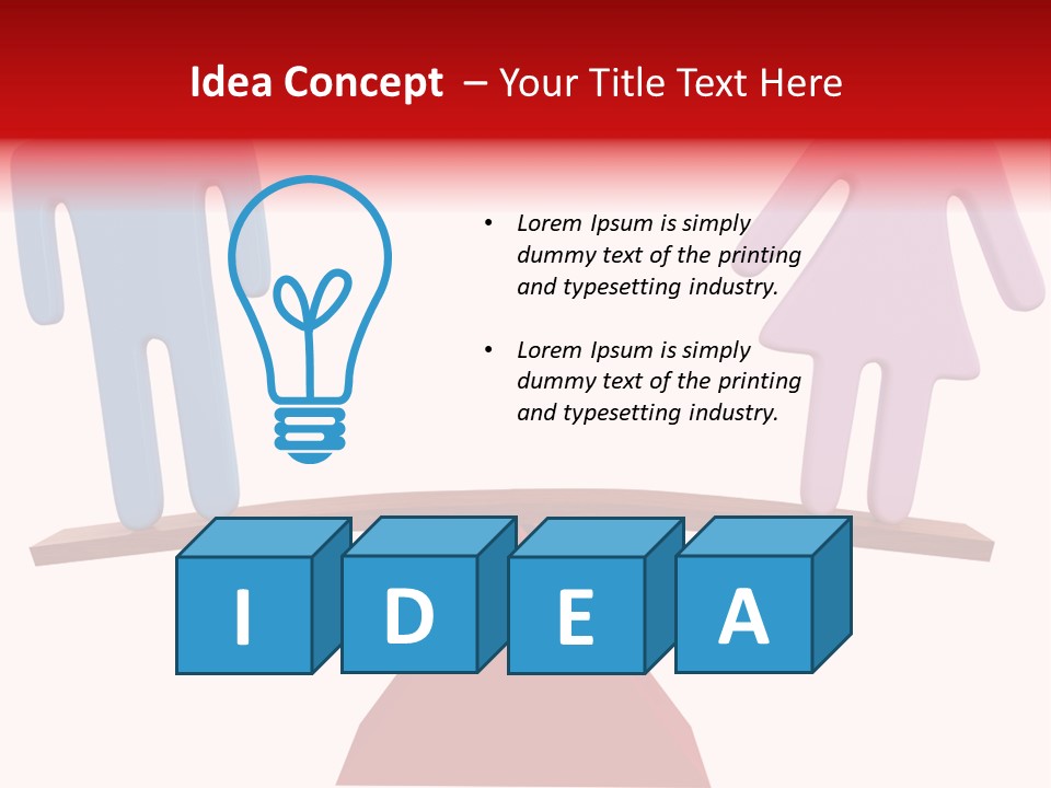 Sex Girl Idea PowerPoint Template