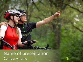 Fitness Helmet Romantic PowerPoint Template