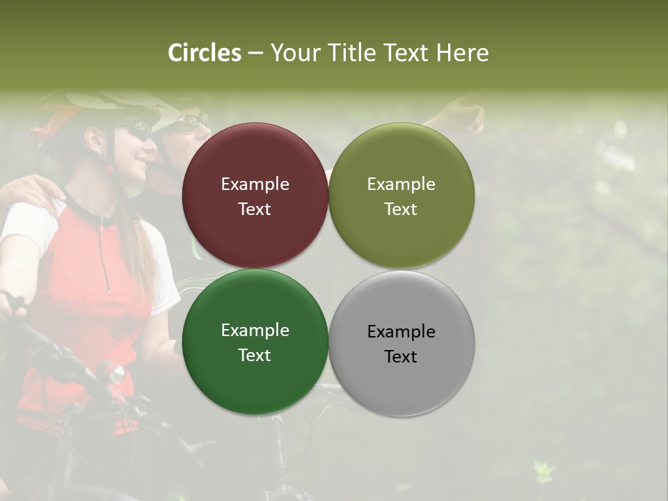 Fitness Helmet Romantic PowerPoint Template