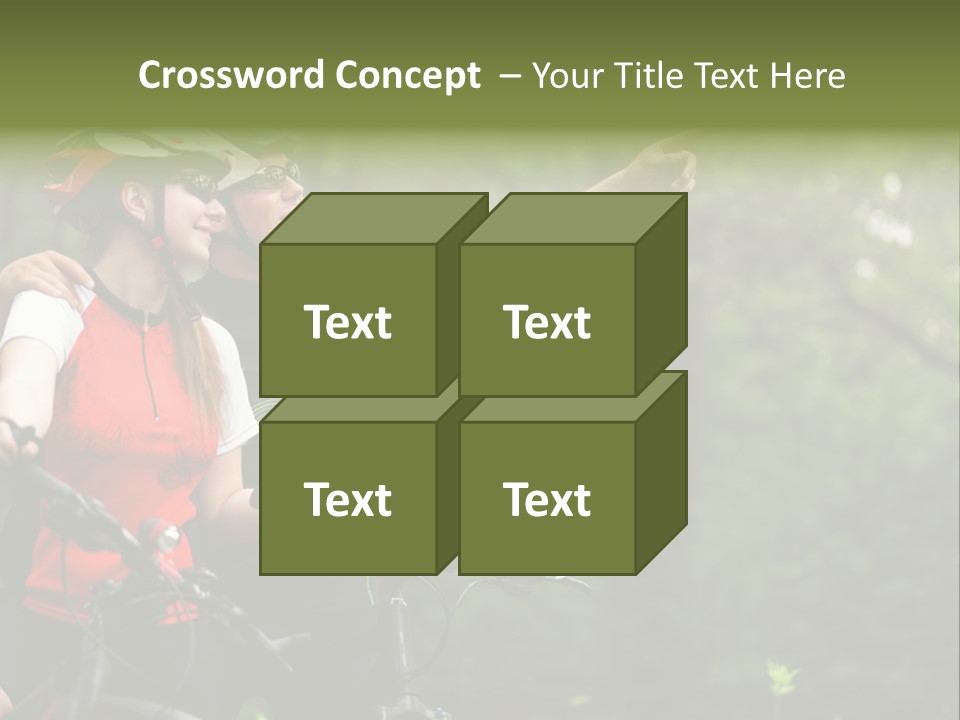 Fitness Helmet Romantic PowerPoint Template