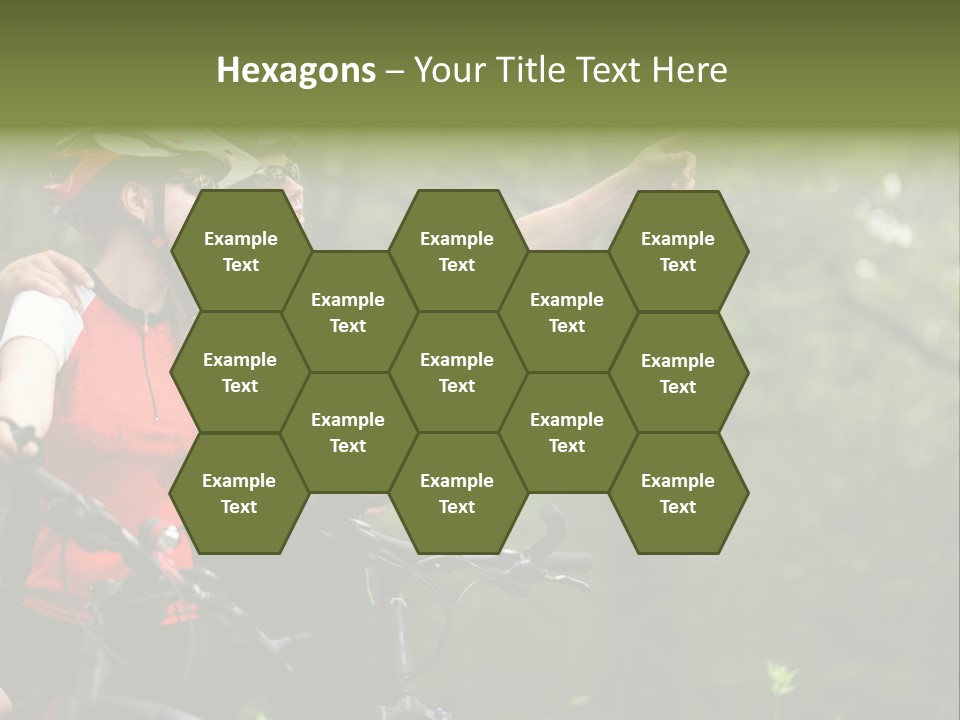 Fitness Helmet Romantic PowerPoint Template