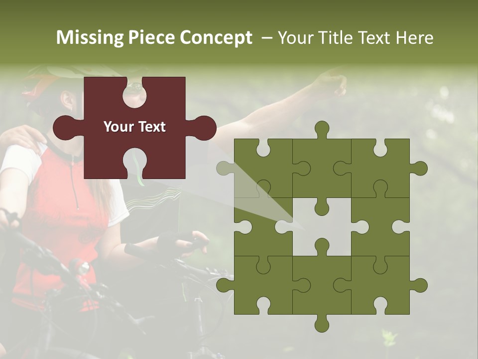 Fitness Helmet Romantic PowerPoint Template