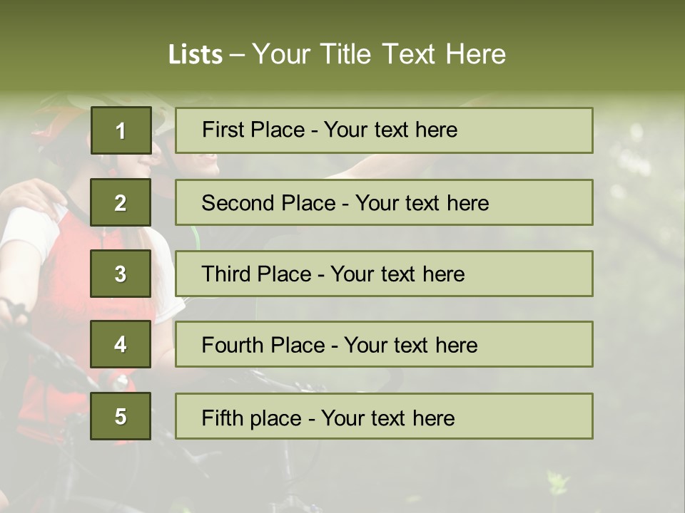 Fitness Helmet Romantic PowerPoint Template