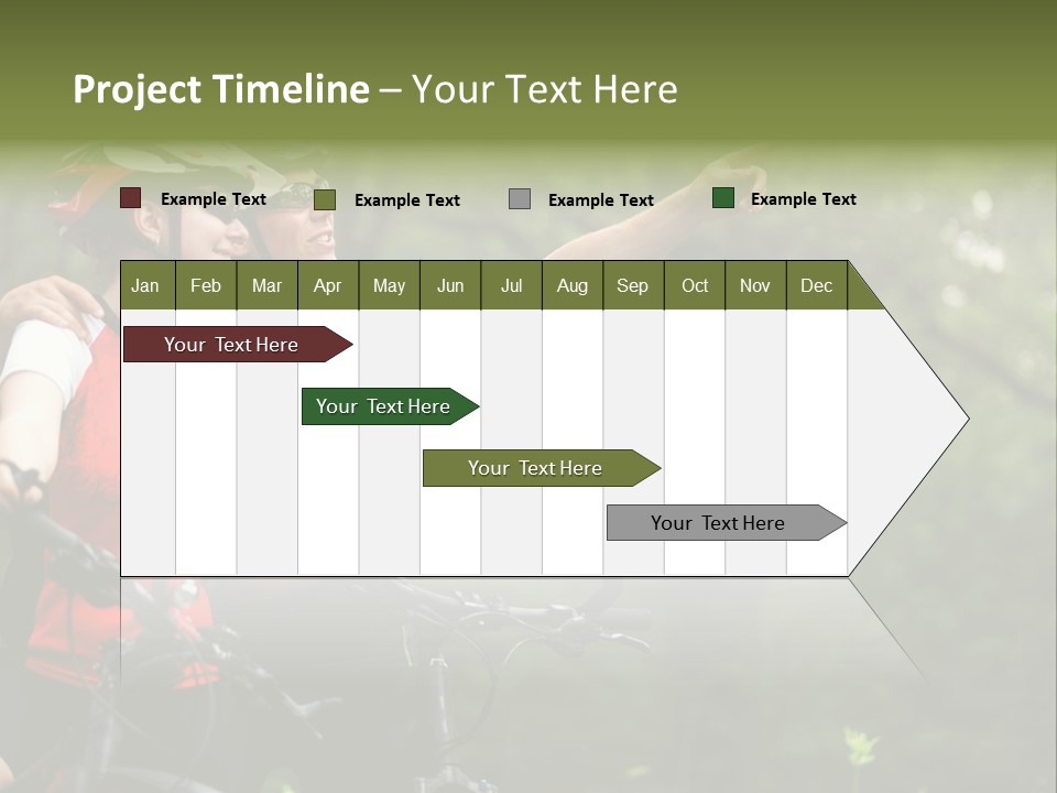 Fitness Helmet Romantic PowerPoint Template