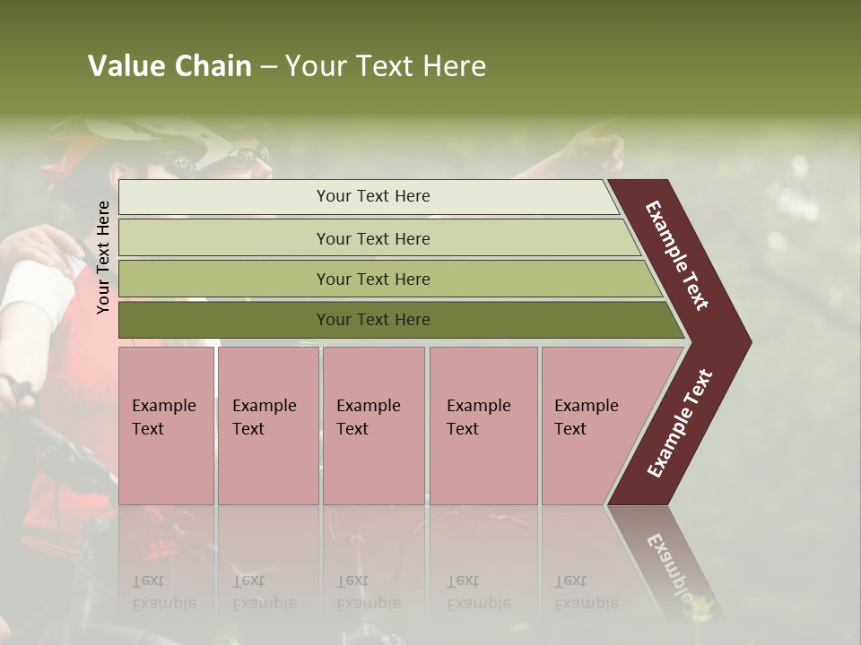 Fitness Helmet Romantic PowerPoint Template