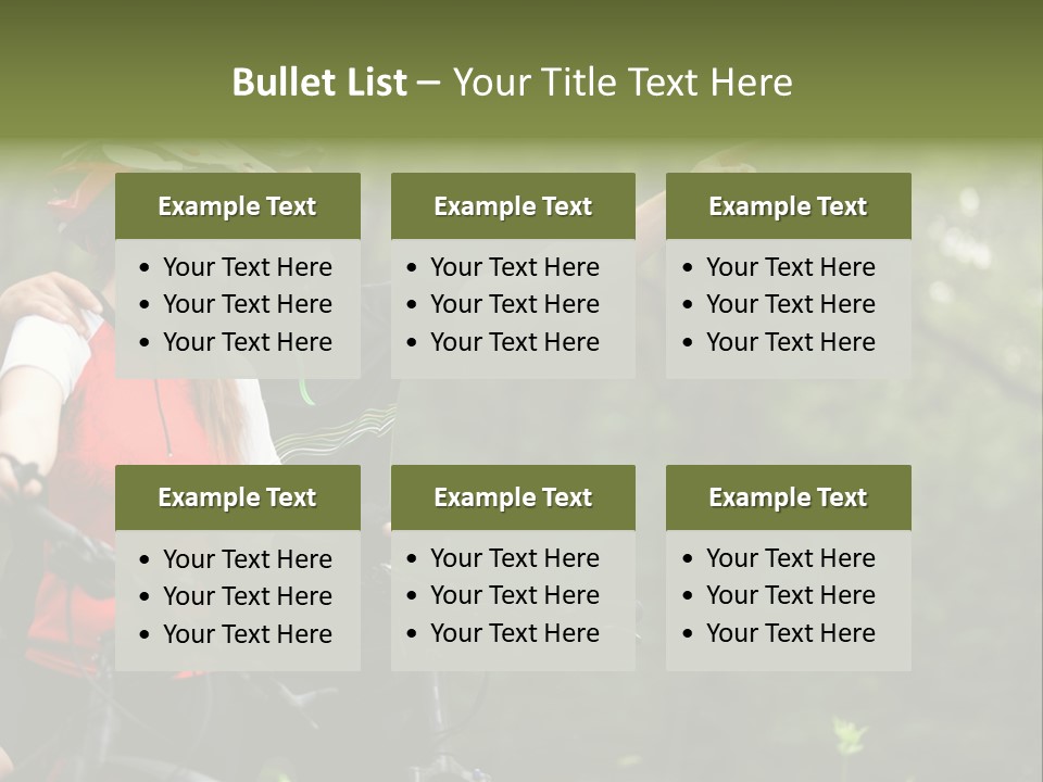 Fitness Helmet Romantic PowerPoint Template