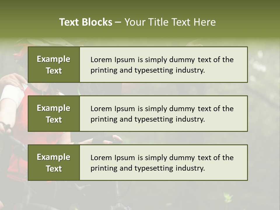 Fitness Helmet Romantic PowerPoint Template
